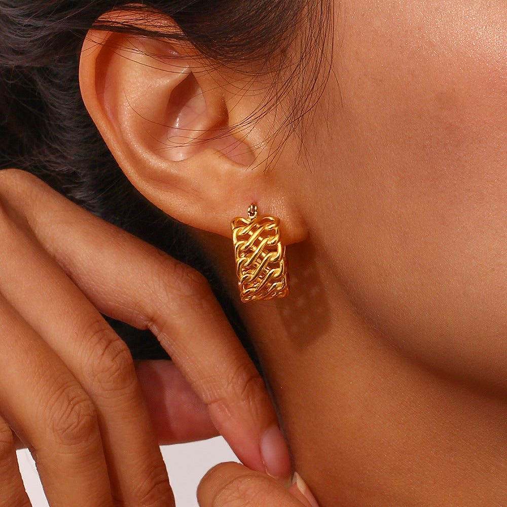 Lavinia Gold Earrings Image