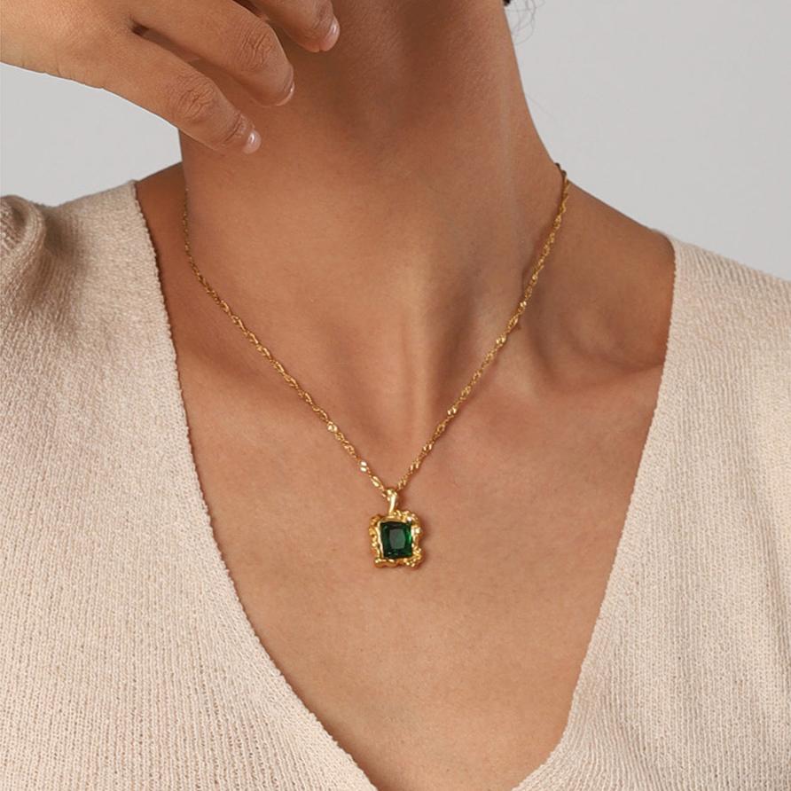 Priscilla Emerald Necklace Image