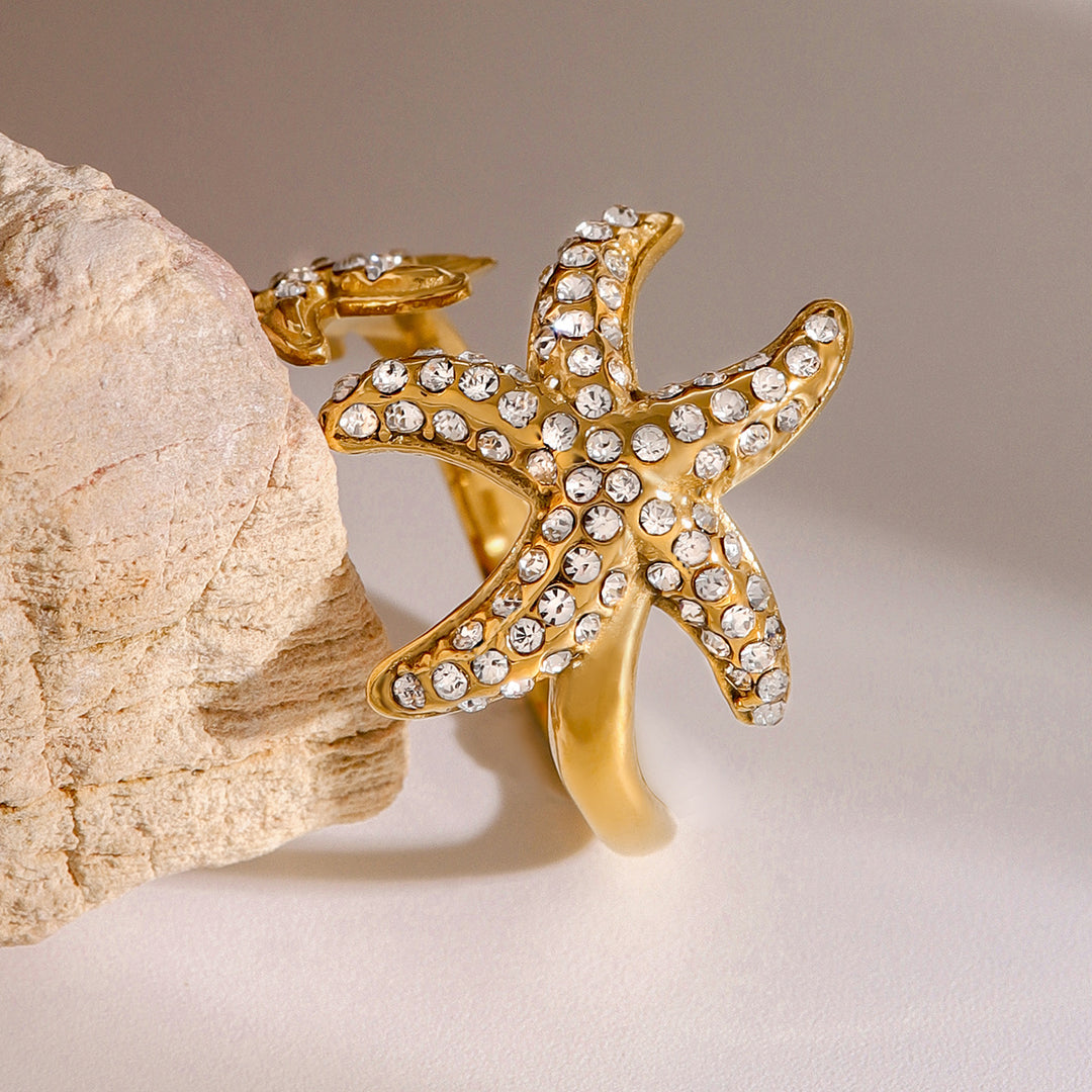 Marina Starfish Diamond Ring