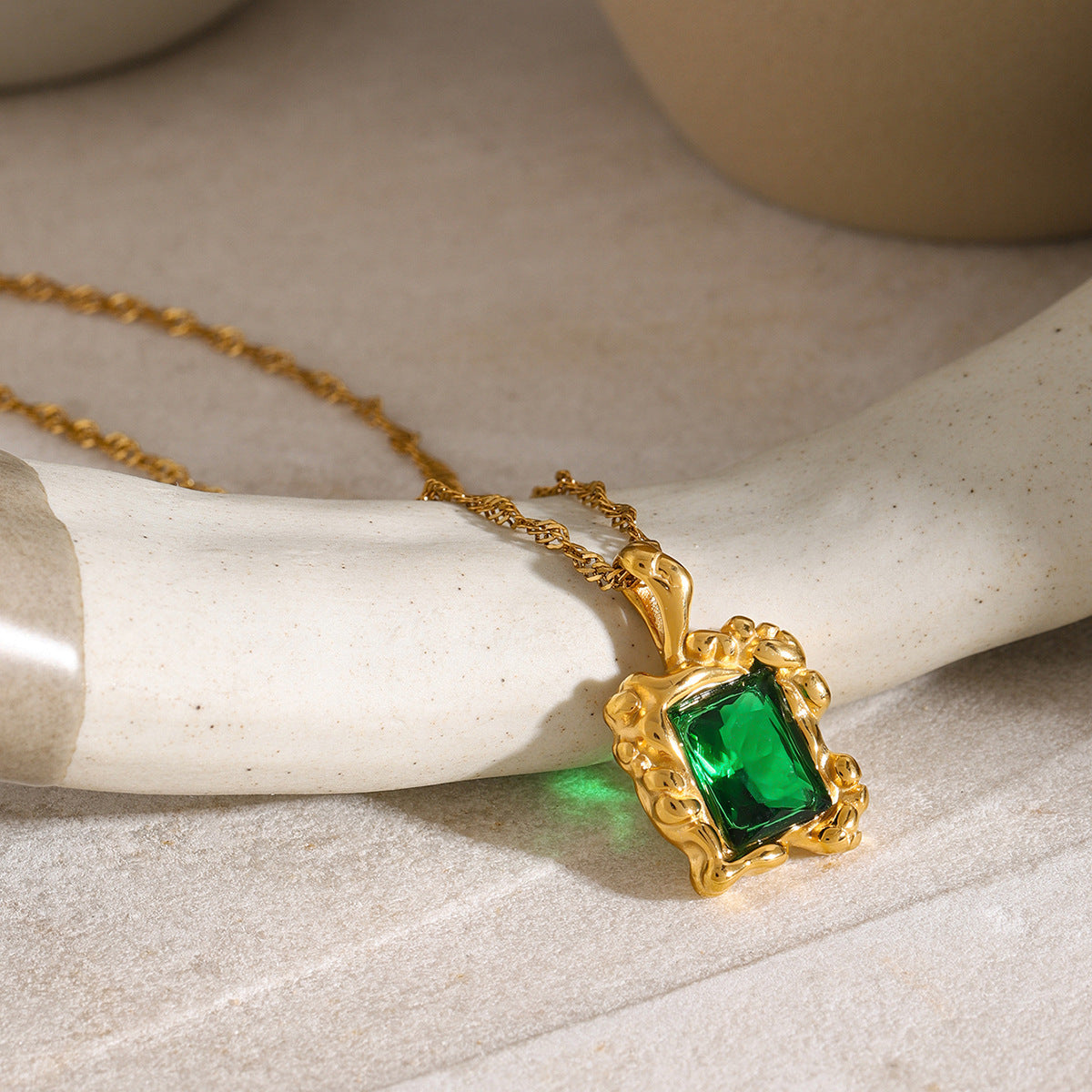 Priscilla Emerald Necklace Image