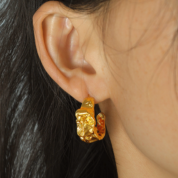 Ashley Gold Earrings Image