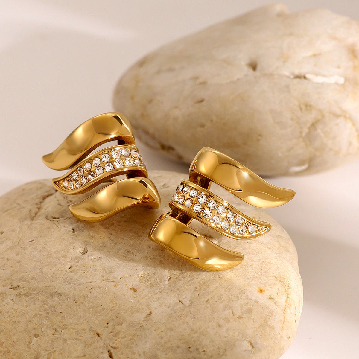 Charmaine Gold Earrings Image