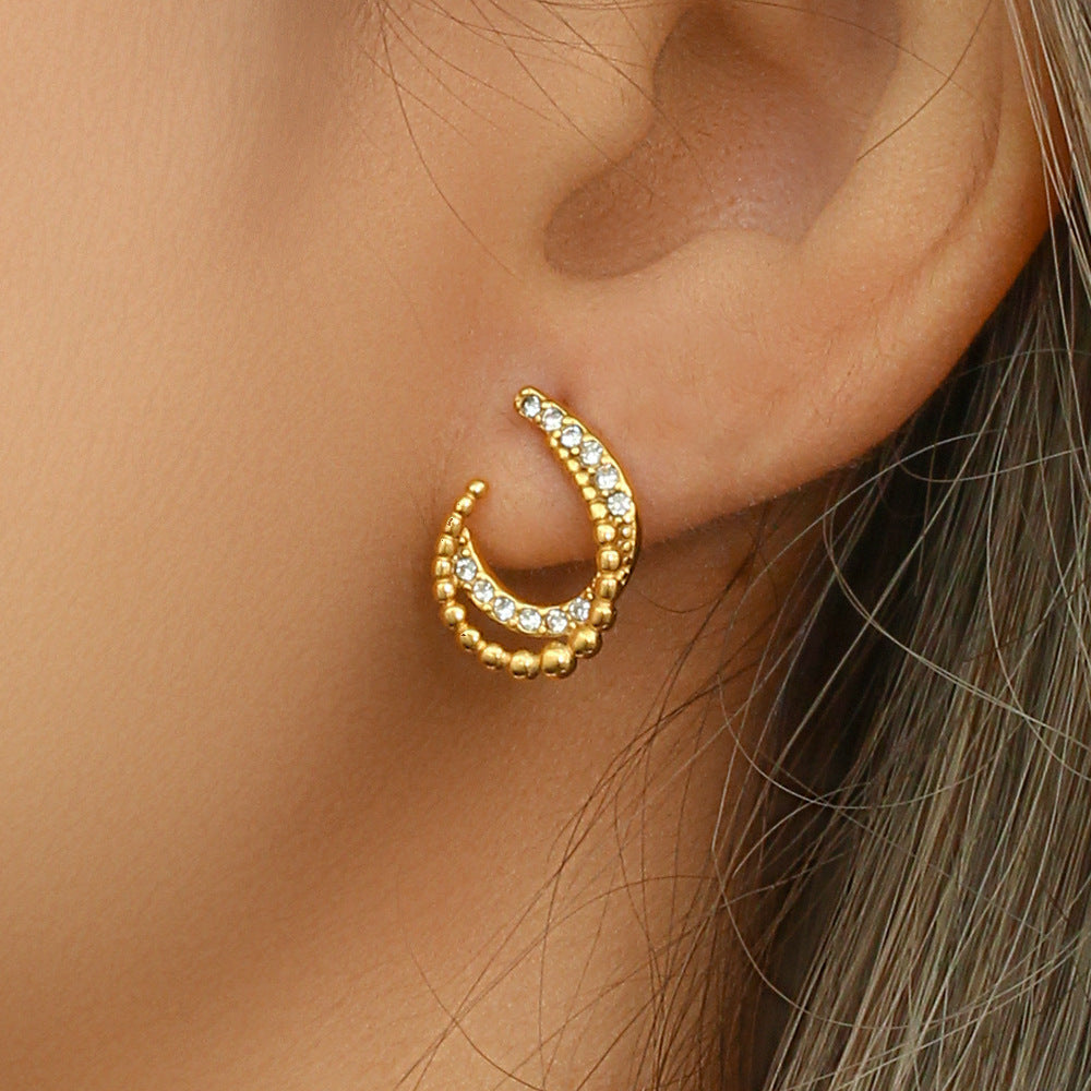 Nola Gold Earrings Image