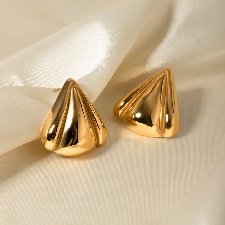 Jillian Vintage Gold Earrings