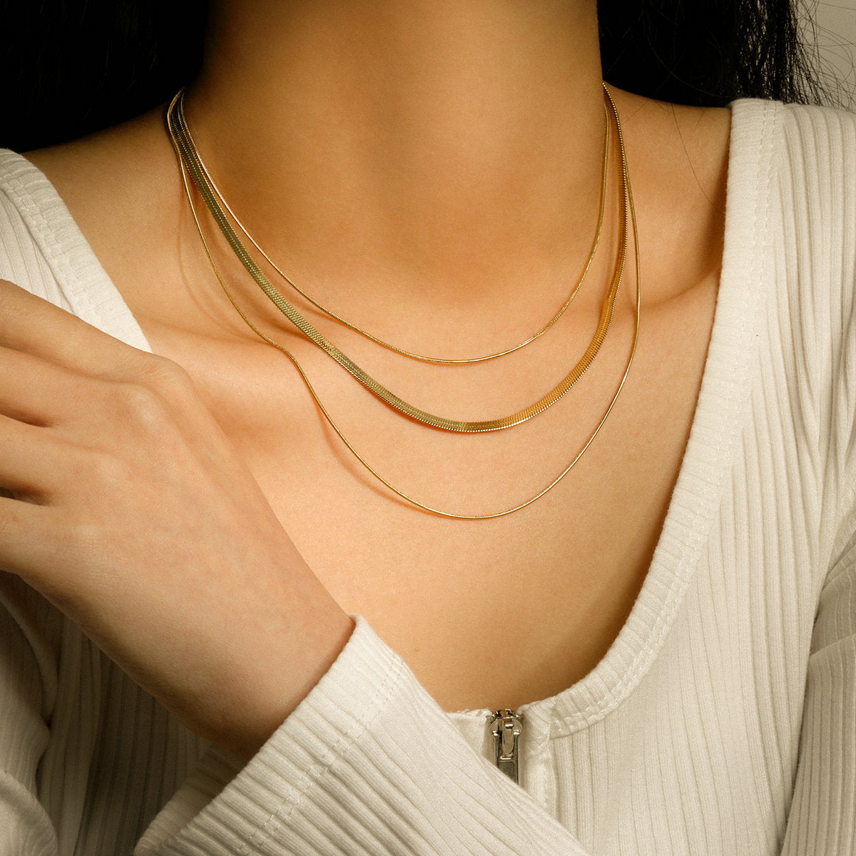 Zafina Gold Necklace Image