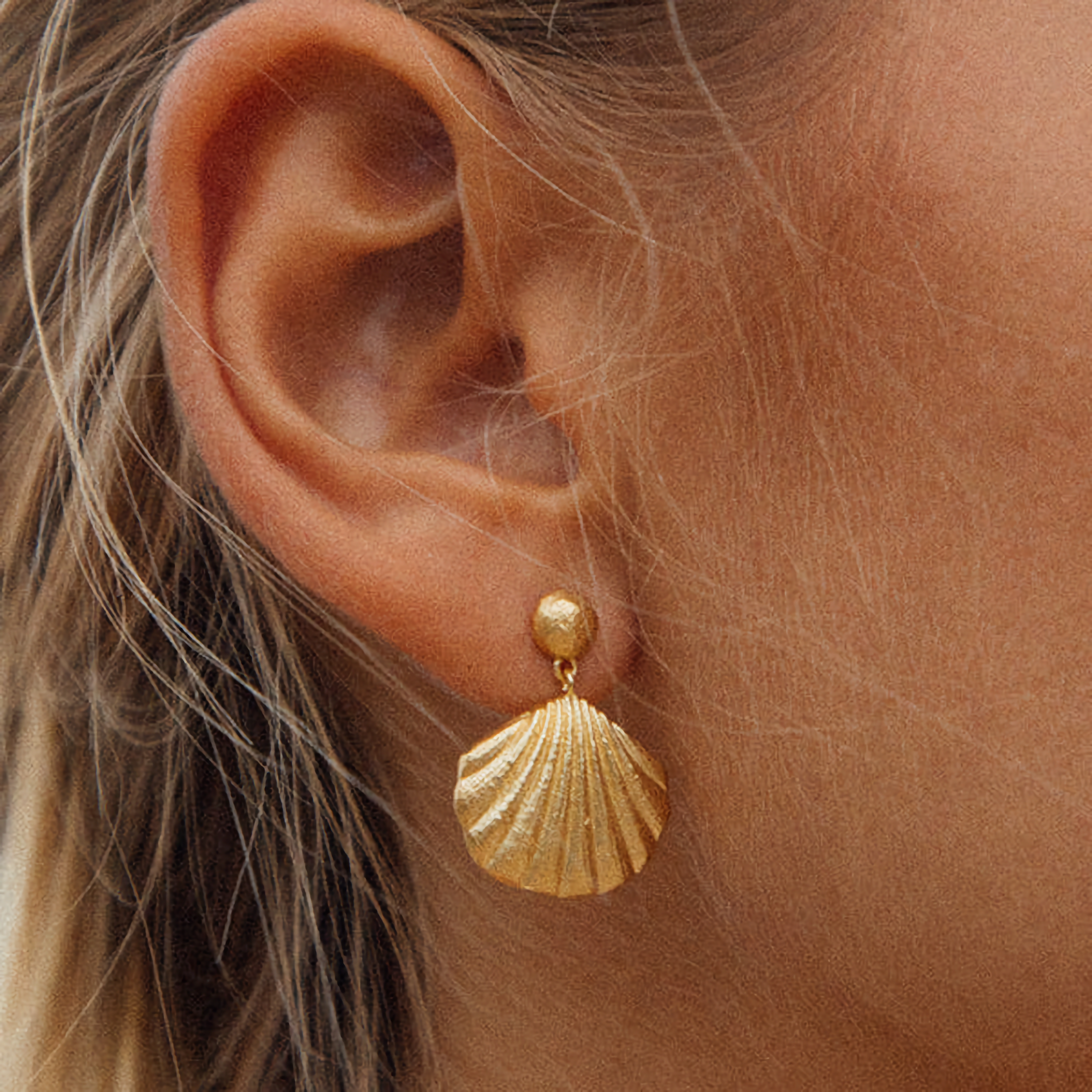 Delianna Shell Earrings Image