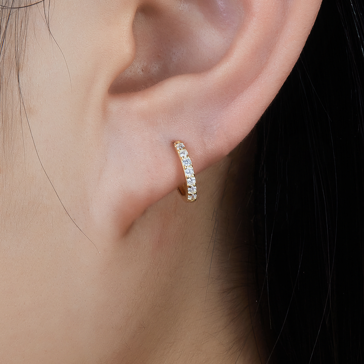 Alexandria Huggie Earrings