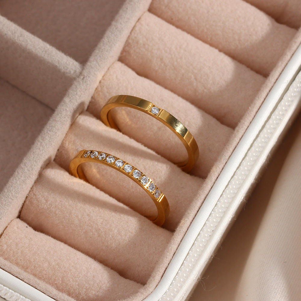 Sage Gold Ring