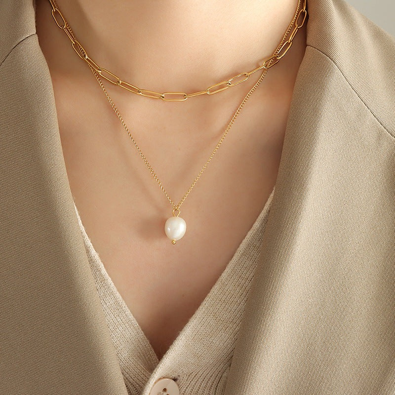 Undine Freshwater Pearl Necklace Image