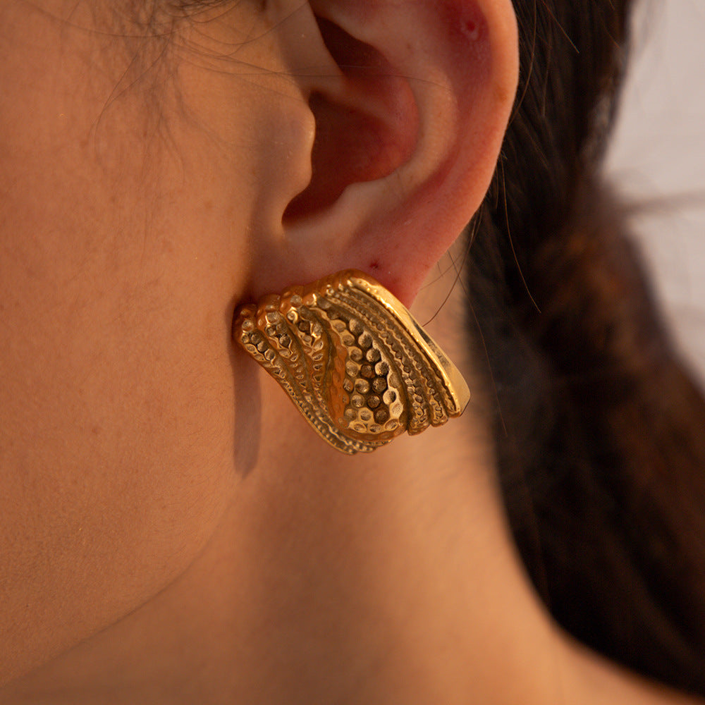 Marigold Gold Earrings Image