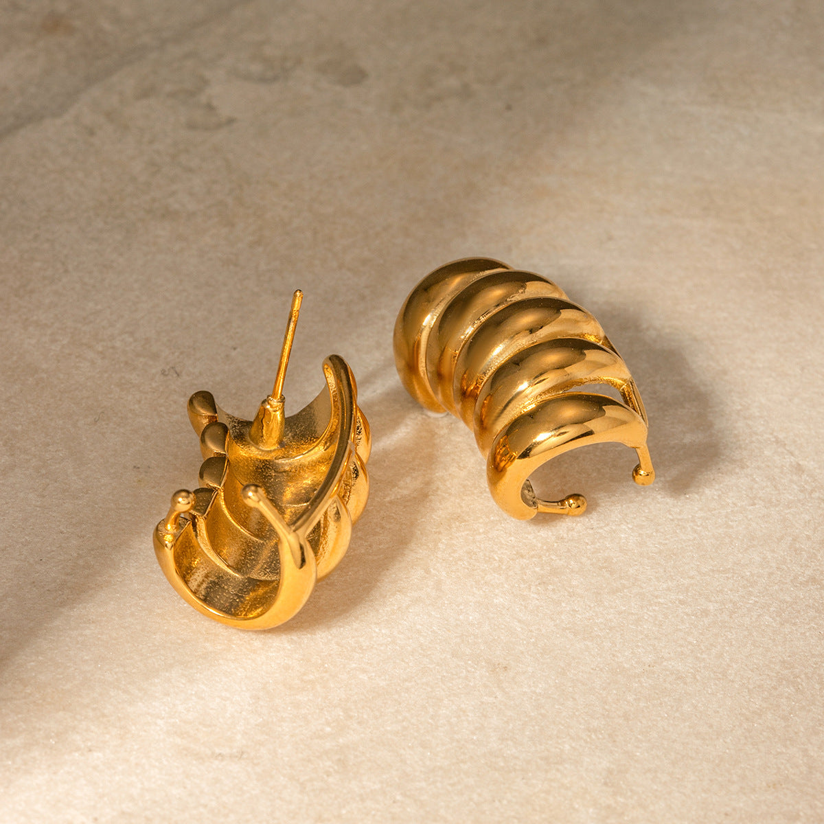 Beatrix Gold Earrings Image