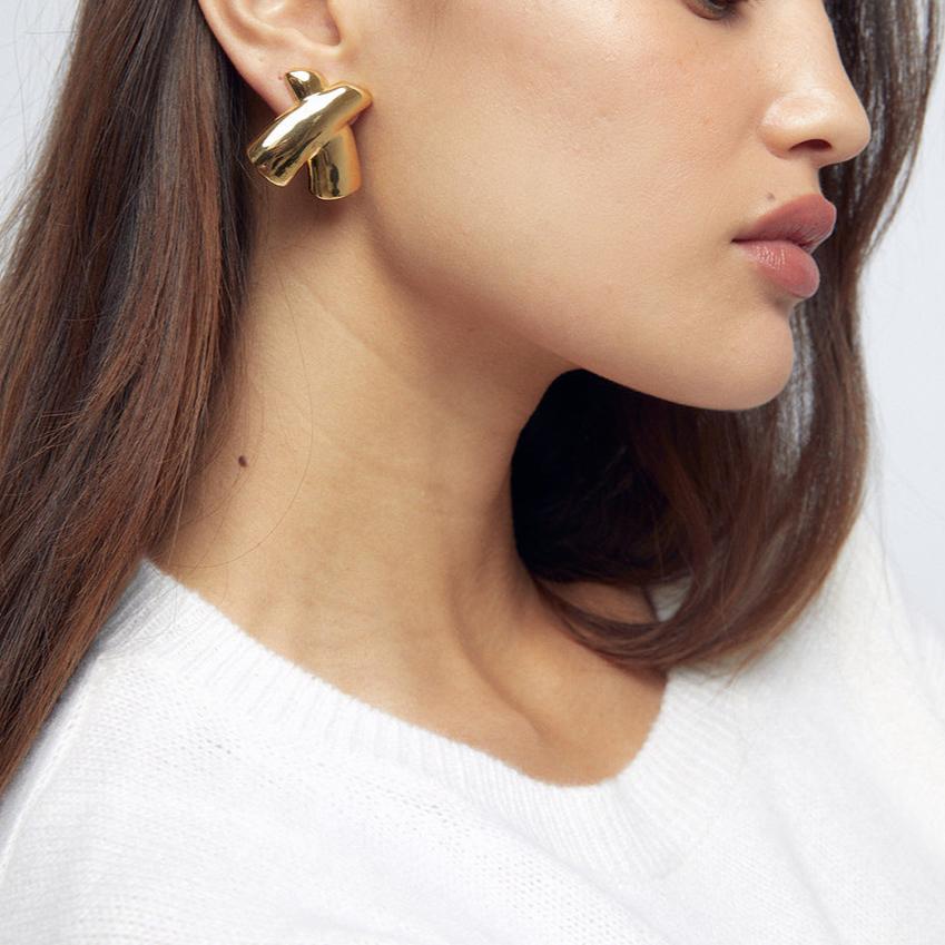 Catarina Gold Earrings Image