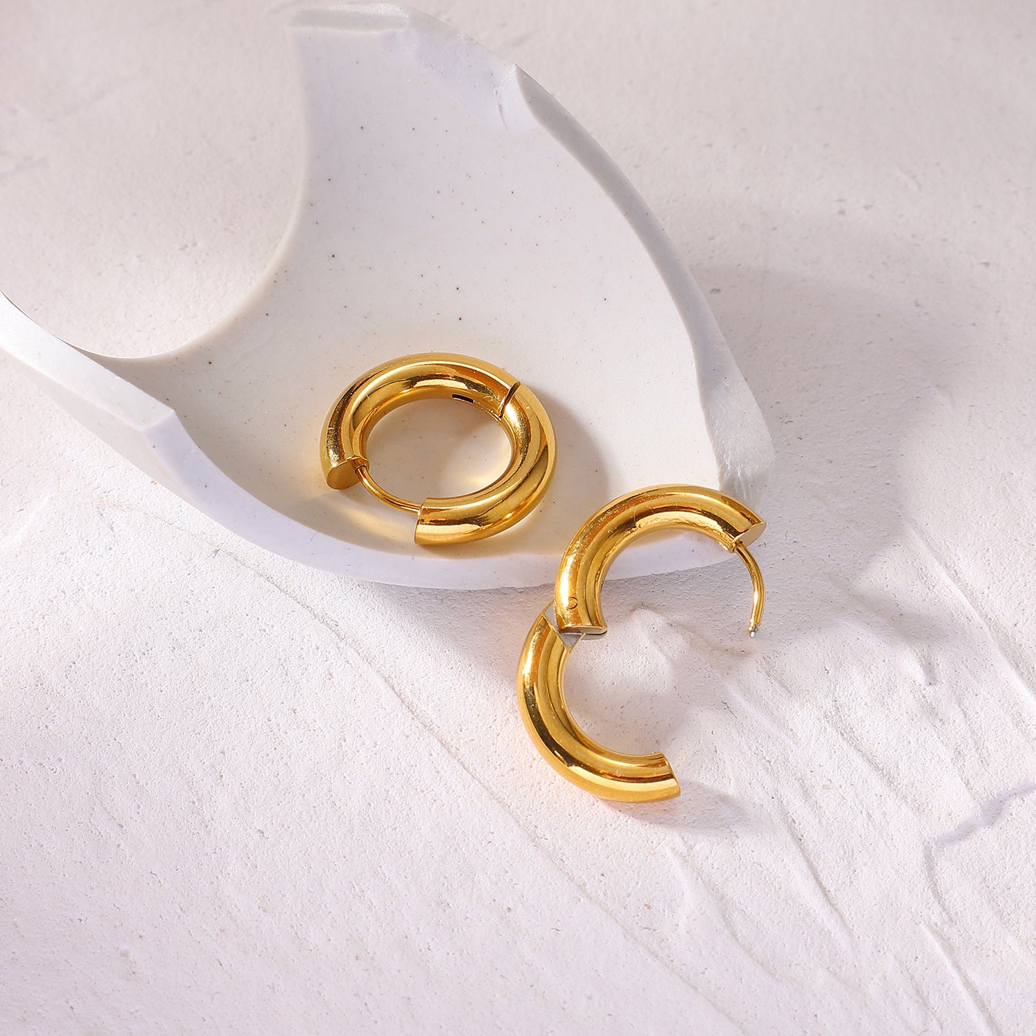 Bold Round Hoops Image