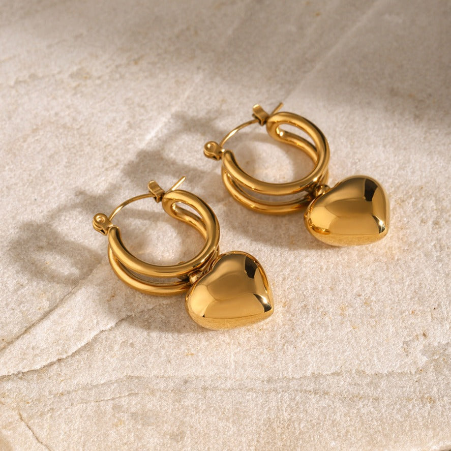 Audrey Gold Earrings Image