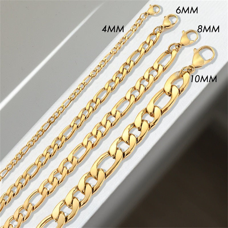 Saturn Gold Chain Bracelet Image