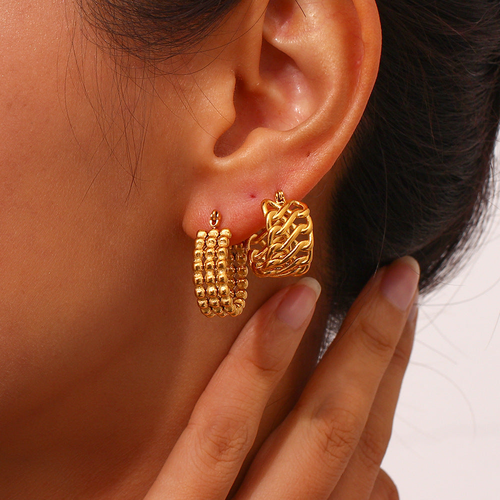 Lavinia Gold Earrings Image