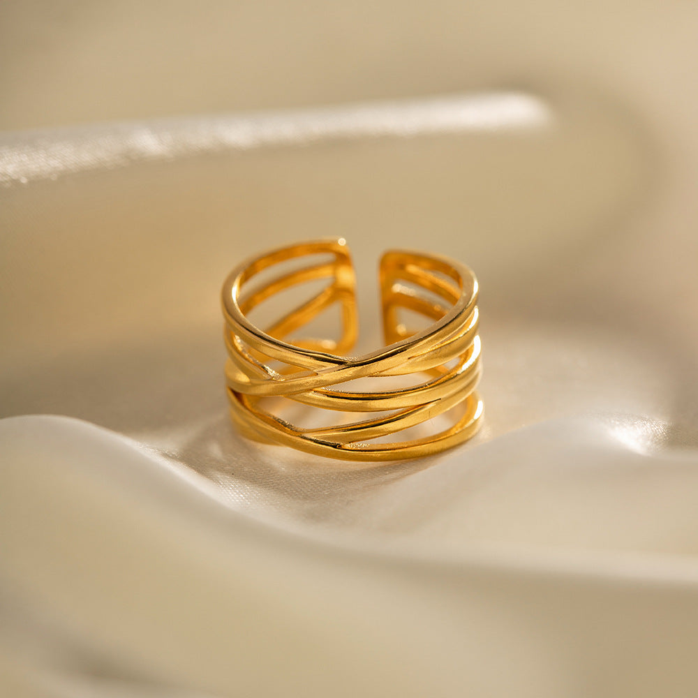 River Gold Ring