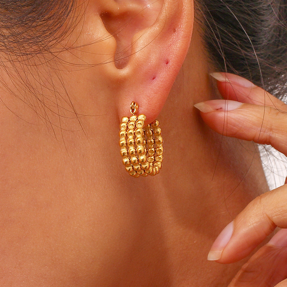 Lavinia Gold Earrings Image