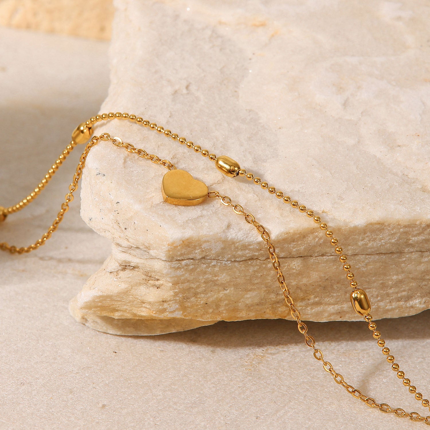 Rowena Gold Anklet Image