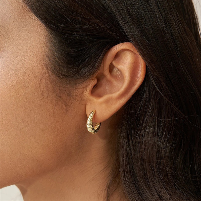 Croissant Arc Earrings Image