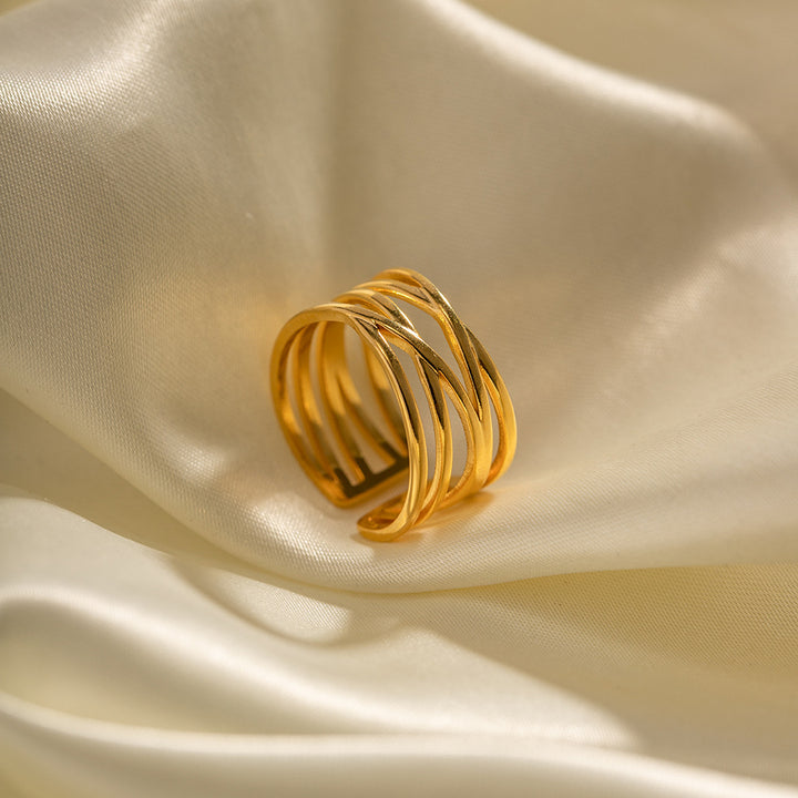 River Gold Ring