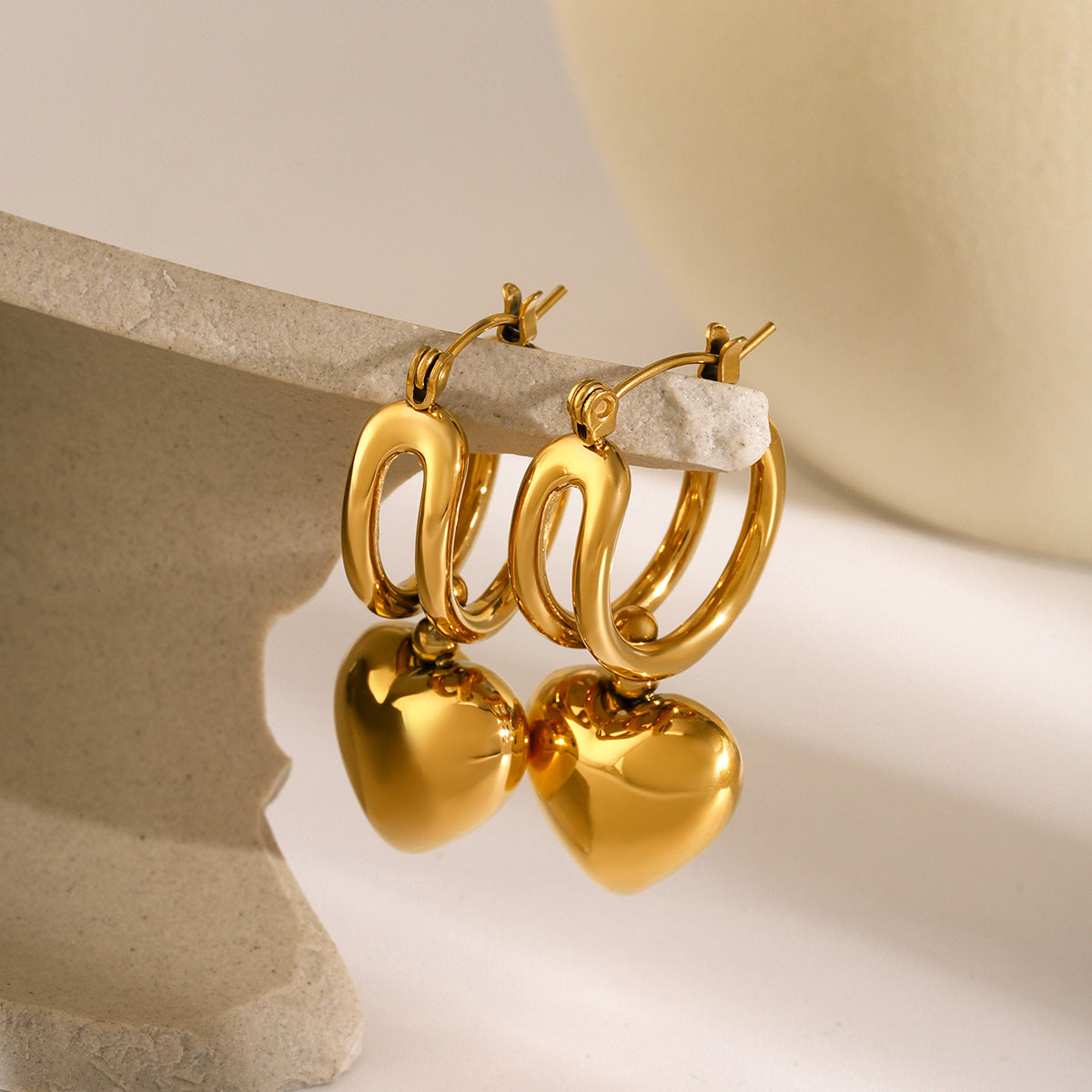 Audrey Gold Earrings Image