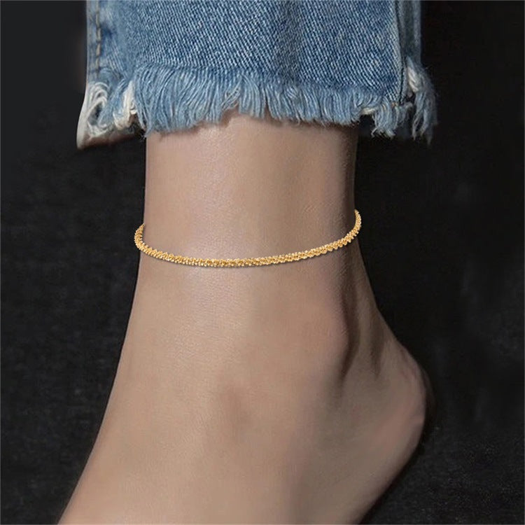 Abigail Gold Chain Anklet Image