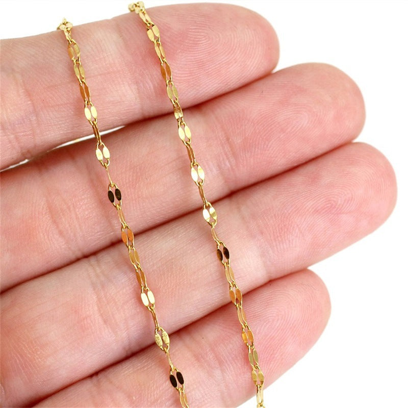 Charlotte Gold Chain Anklet Image