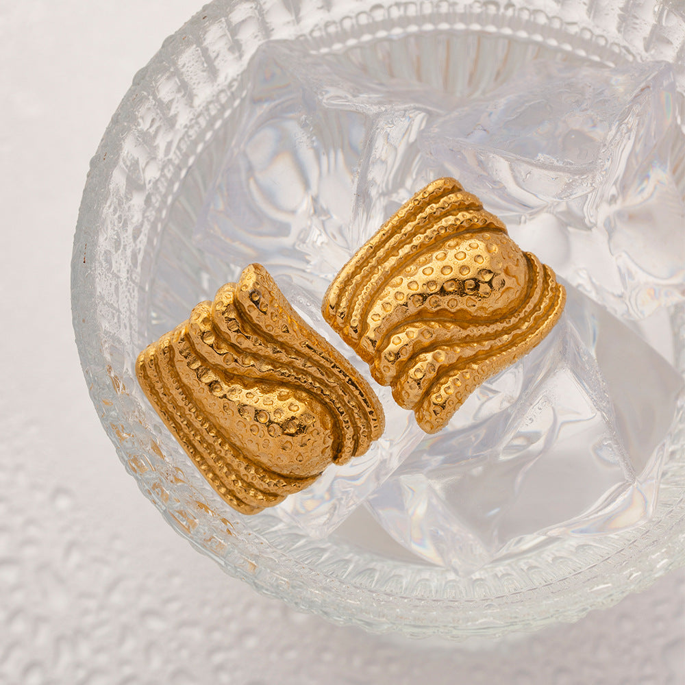 Marigold Gold Earrings Image