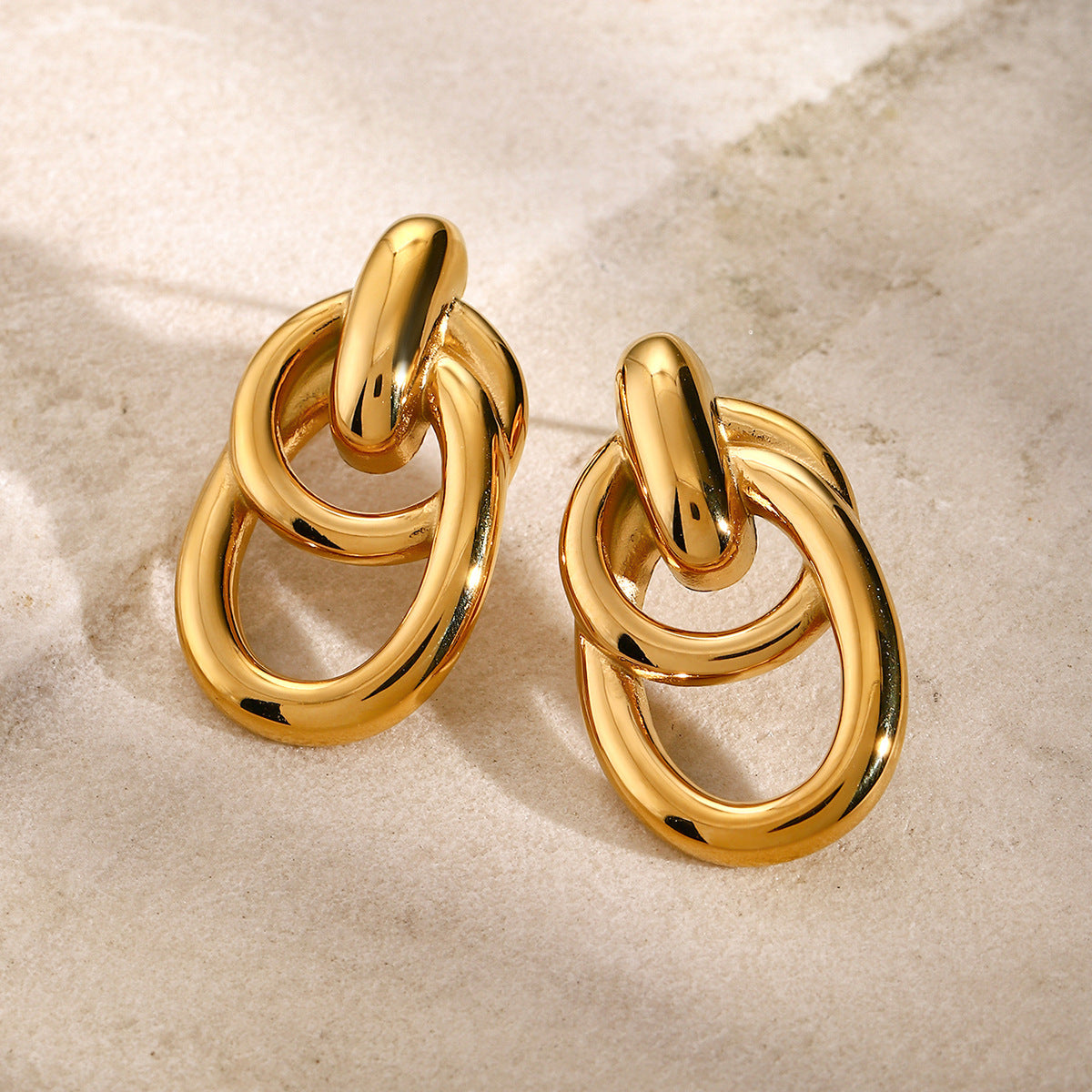 Amarelda Gold Earrings Image