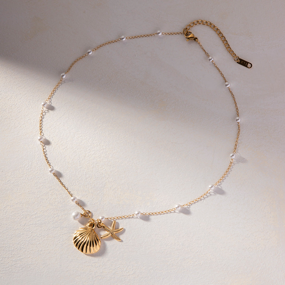 Rebecca Freshwater Pearl Necklace