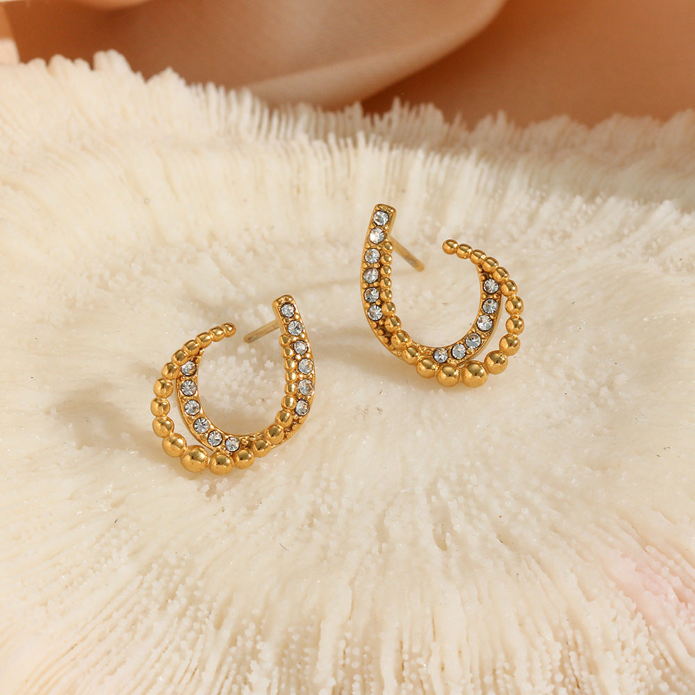 Nola Gold Earrings Image