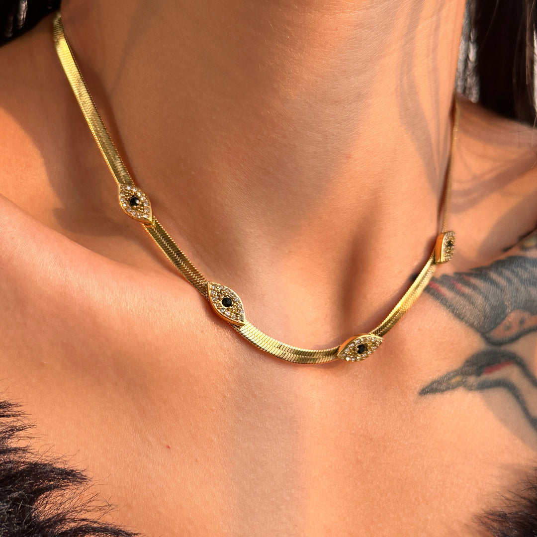 Faunne Gold Necklace