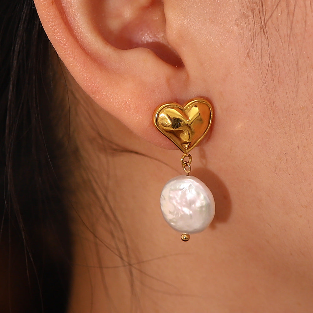 Blanche Freshwater Pearl Earrings Image