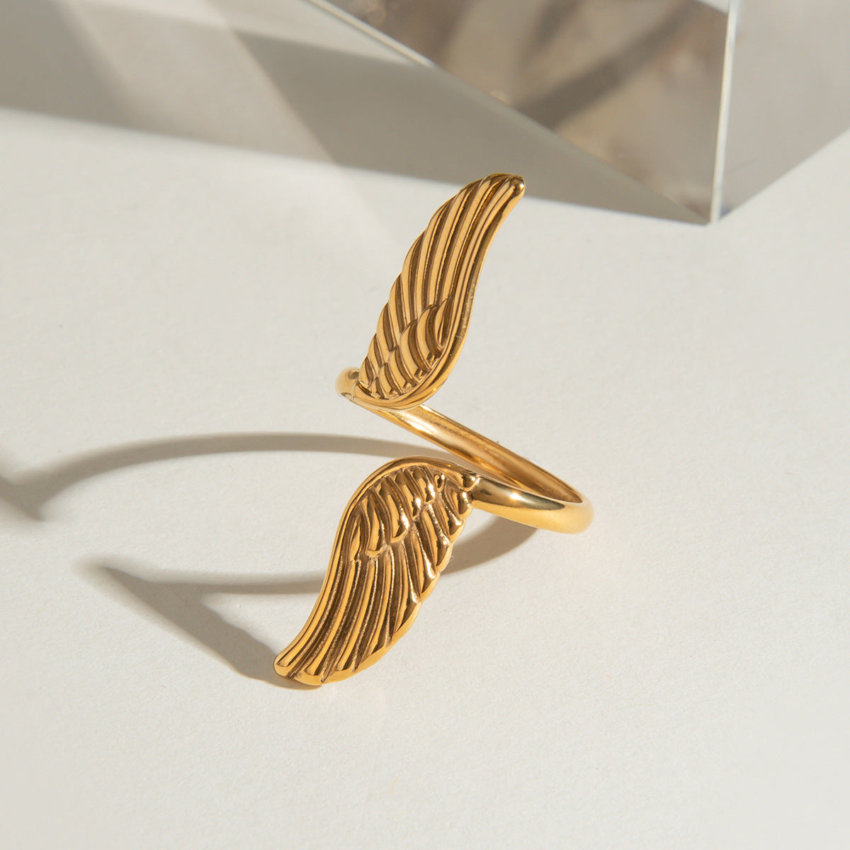 Sparrow Gold Wing Ring Image