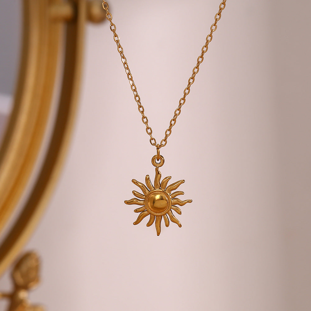 Eliora Gold Sun Necklace Image