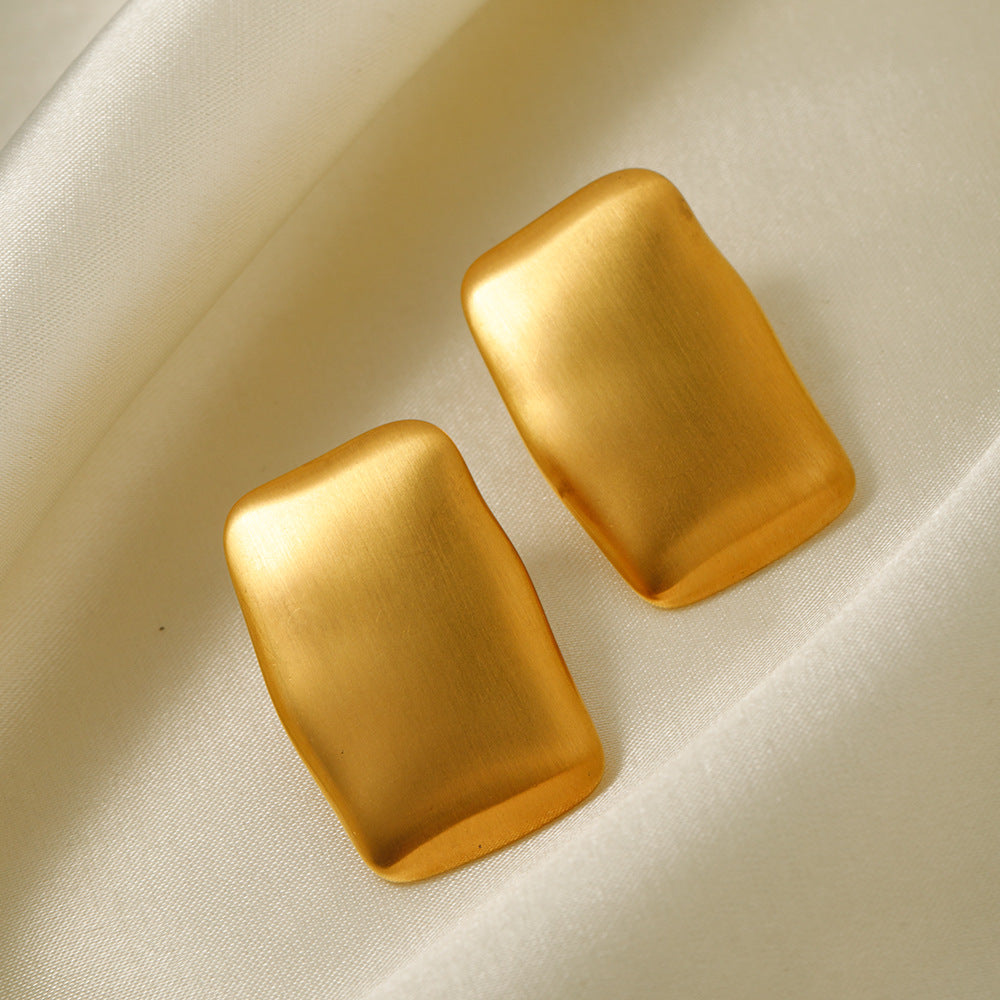 Olive Gold Earrings Image