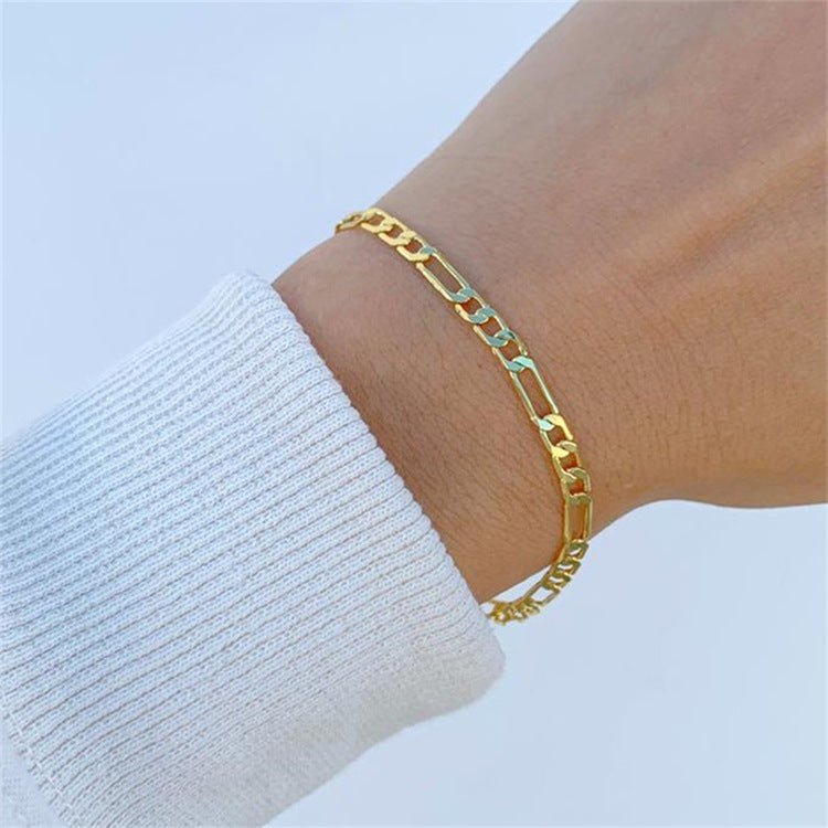 Saturn Gold Chain Bracelet Image