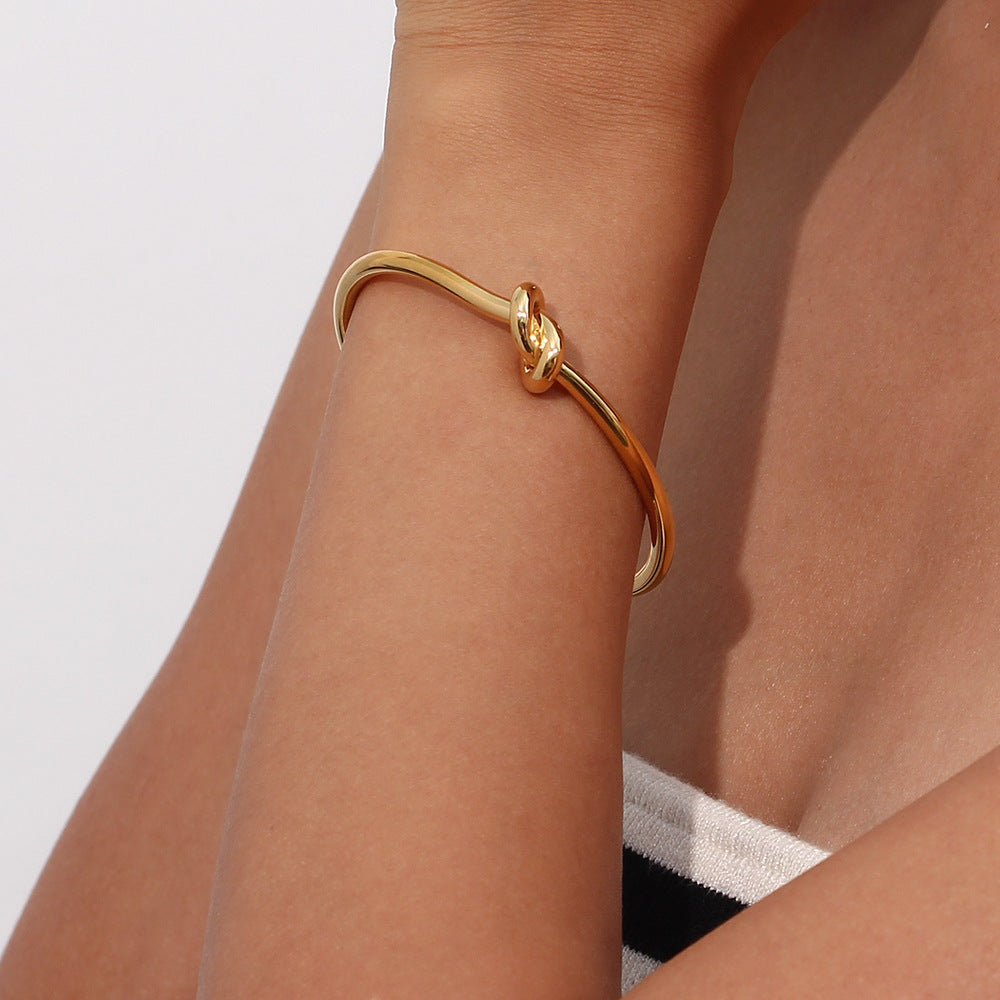 Louisa Gold Bangle Image