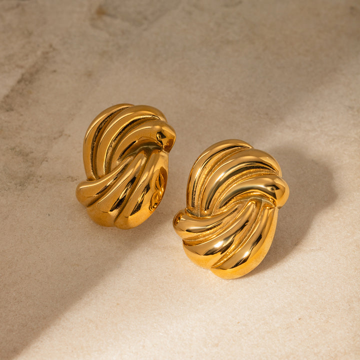 Floriana Gold Earrings