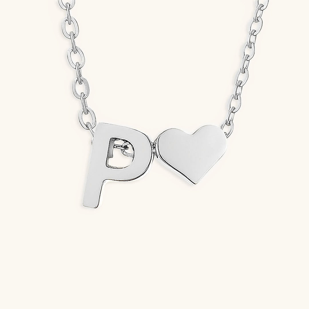 Ria Initial Letter Gold Necklace Image