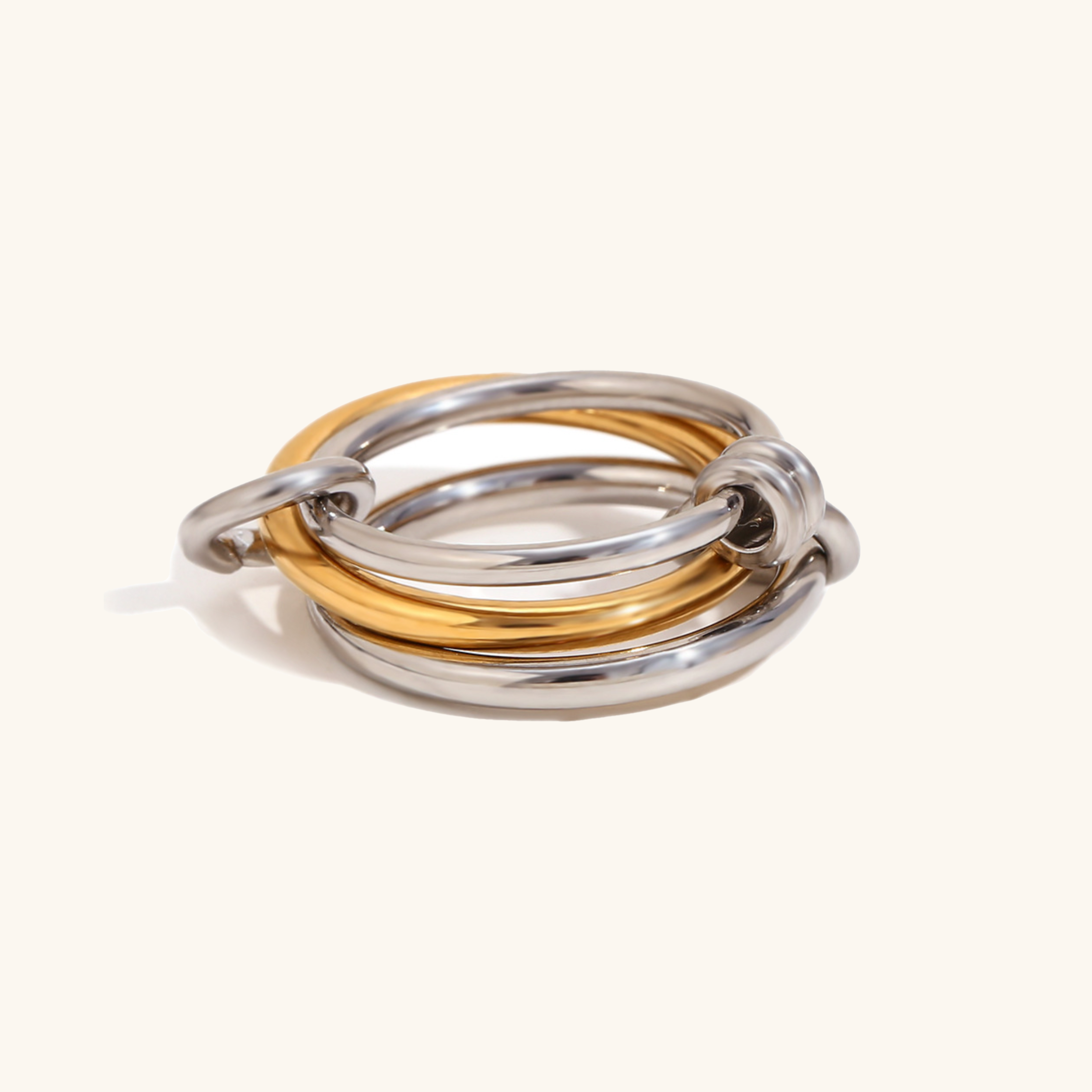 Gabriela Two-Tone Ring Stack Image