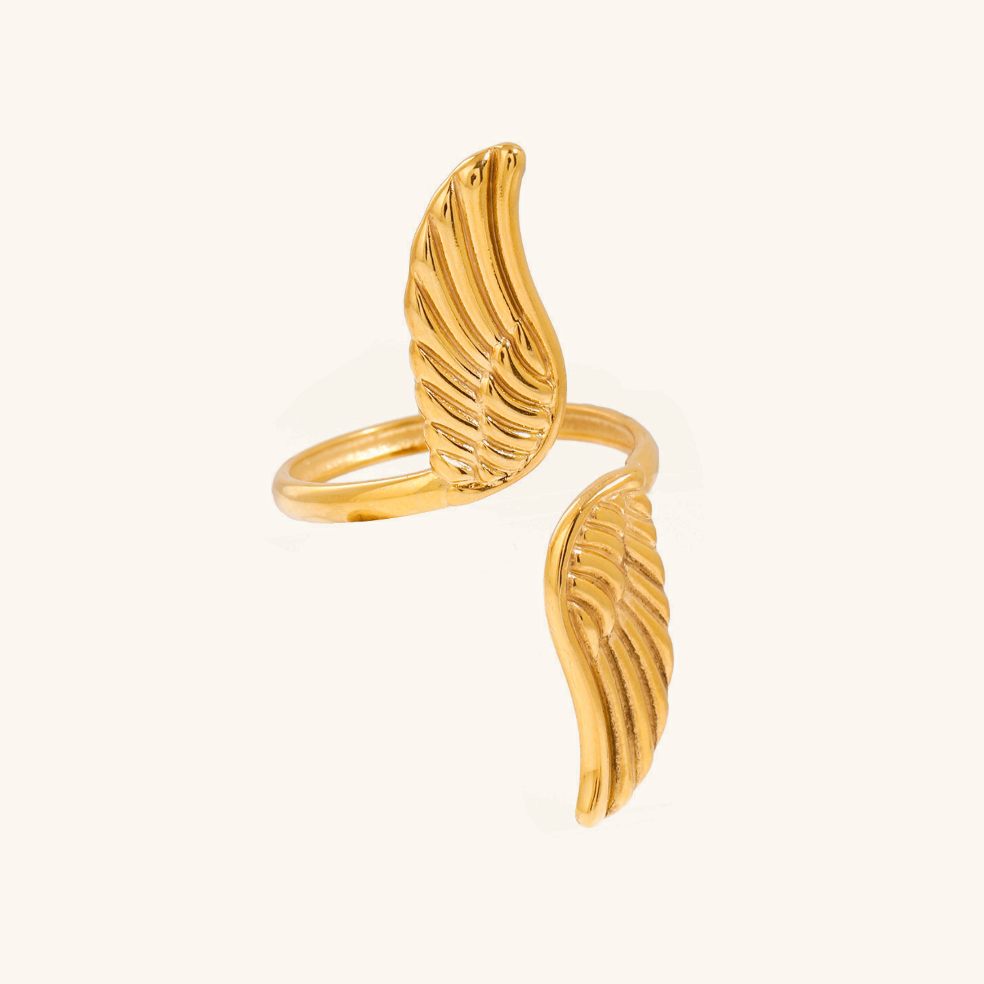 Sparrow Gold Wing Ring Image