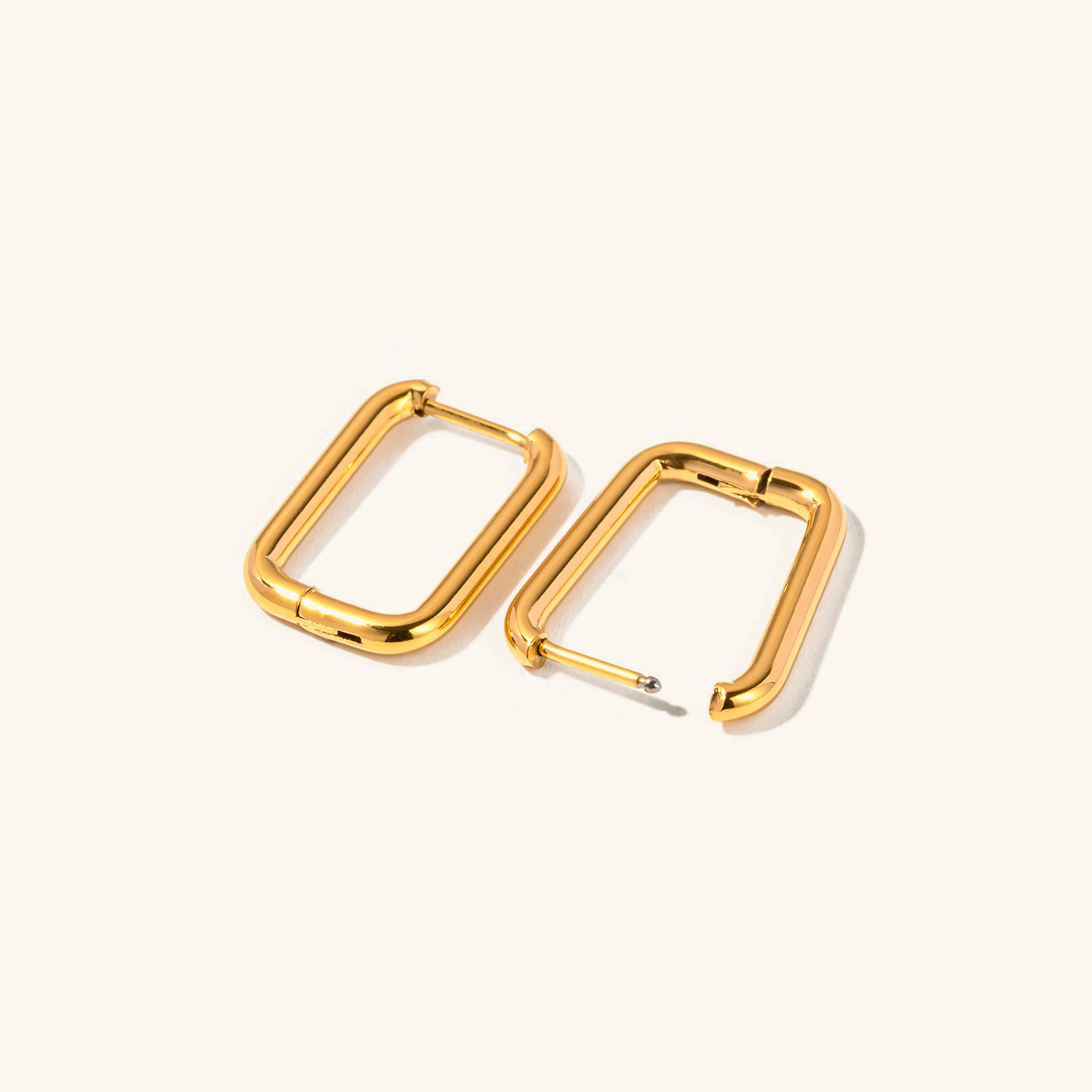 Ambrielle Gold U Hoops Image