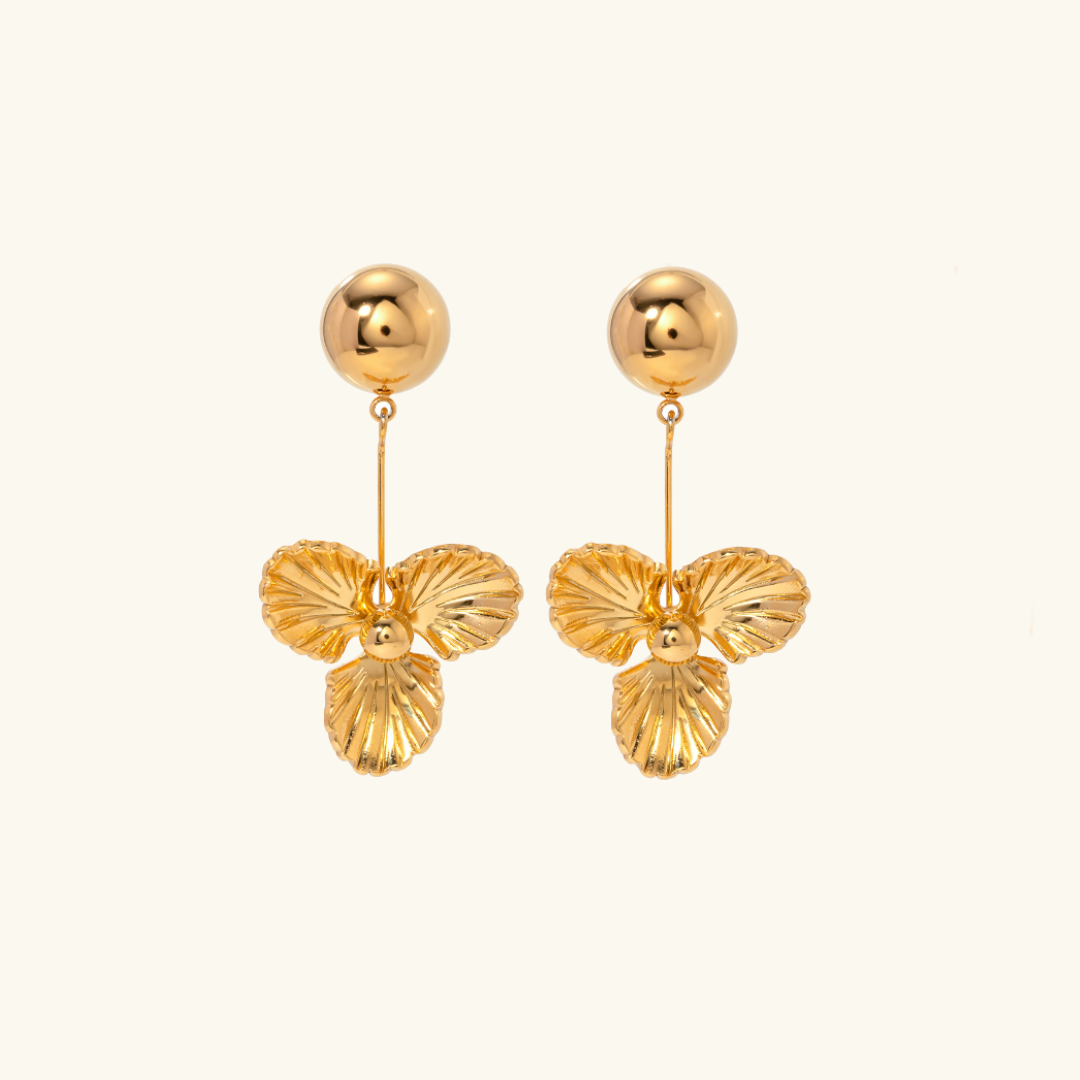 Andrea Gold Earrings Image