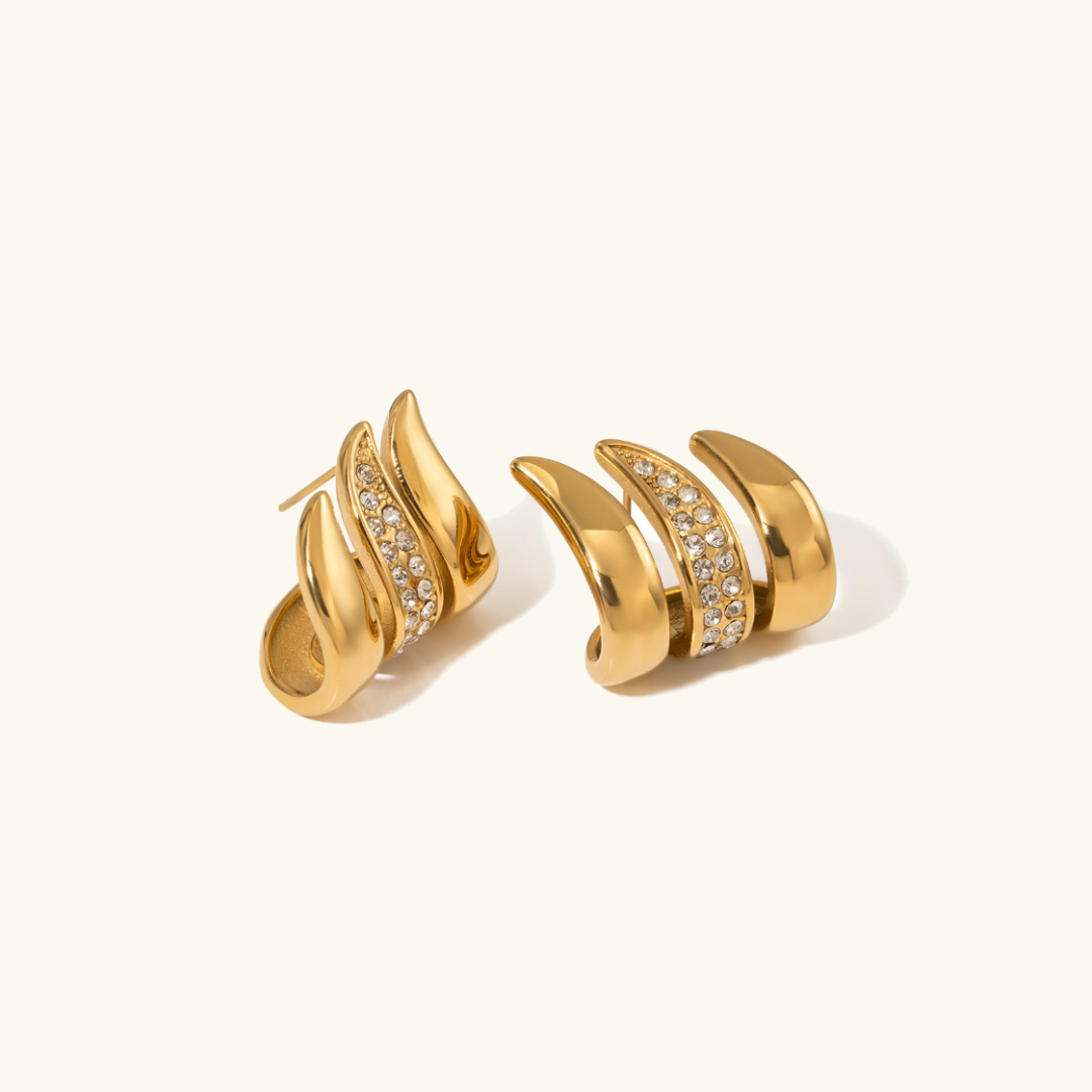 Charmaine Gold Earrings Image