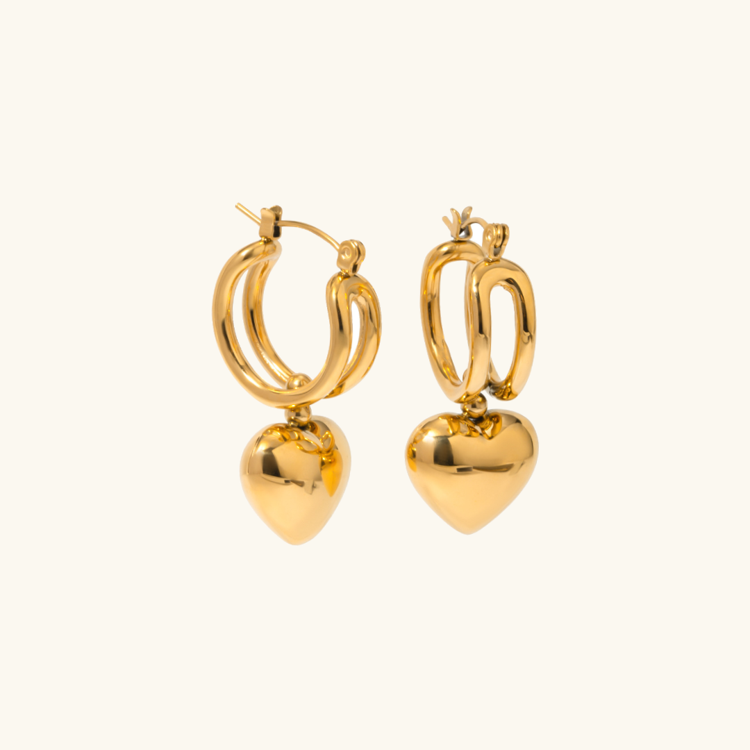 Audrey Gold Earrings Image