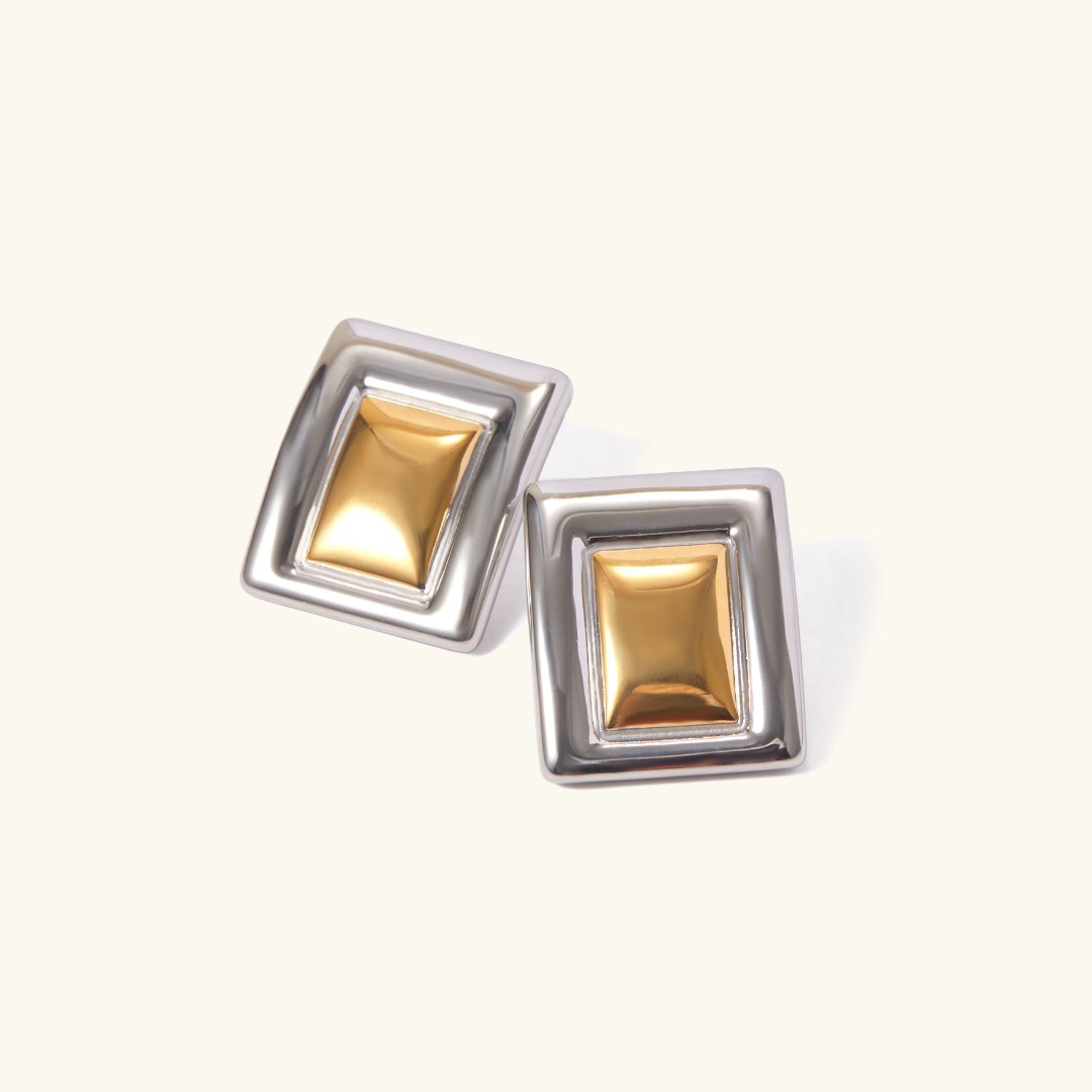 Jocelyn Two Tone Earrings Image