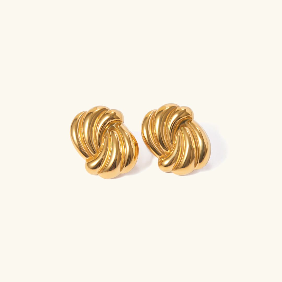 Floriana Gold Earrings Image