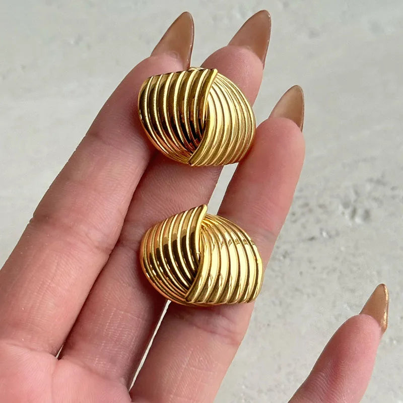 Sonia Gold Earrings Image